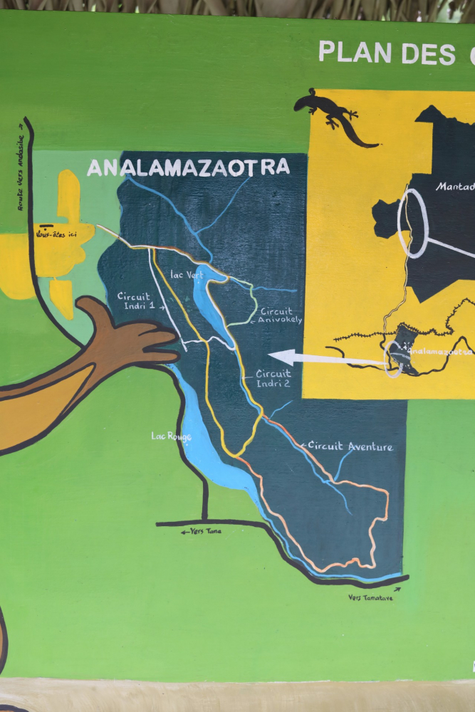карта Аналамазаотры